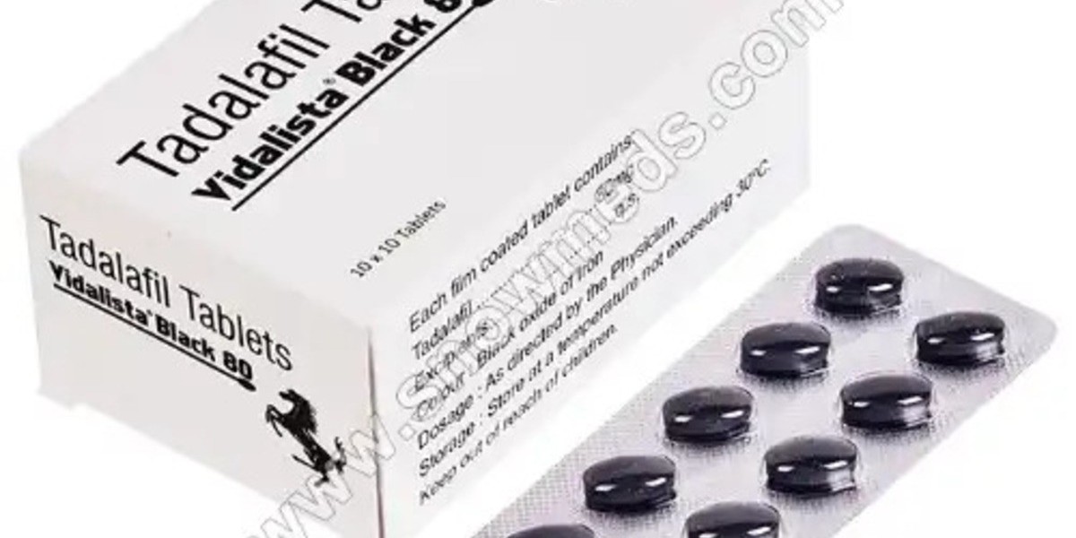 Rediscover Peak Energy and Confidence with Vidalista Black 80 mg